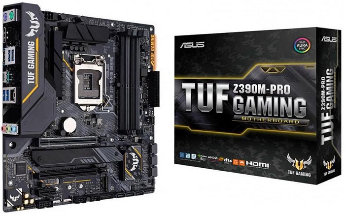 Материнская плата intel Z390 Asus TUF