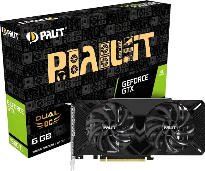 Видеокарта nVidia GTX 1660Ti Palit PA-GTX1660Ti