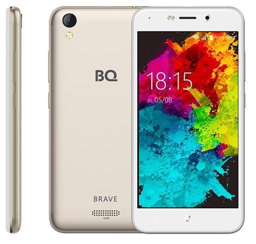Смартфон BQ Brave 2/16Гб Gold (BQ-5008L);