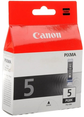 Картридж струйный Canon PGI-5 BK (0628B024);