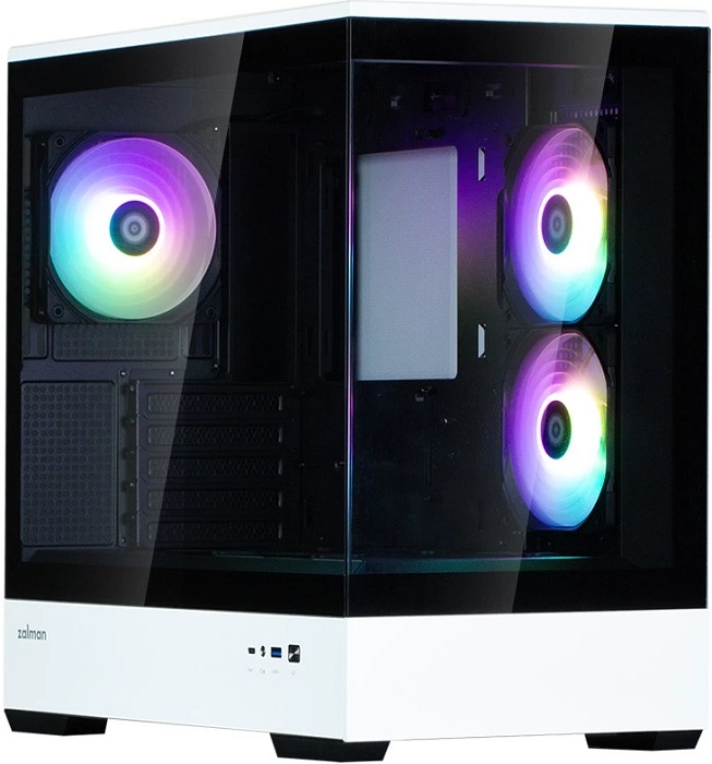 Корпус Zalman P30 BW; mATX; Mini-Tower;