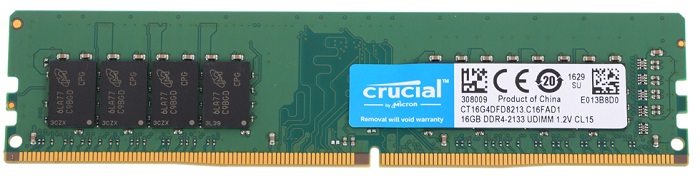 Оперативная память DDR4 16Гб Crucial (CT16G4DFD8213);