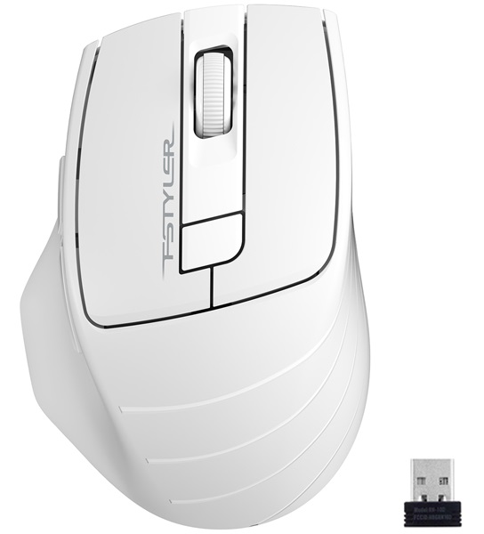 Мышь беспроводная A4Tech Fstyler FG30 White