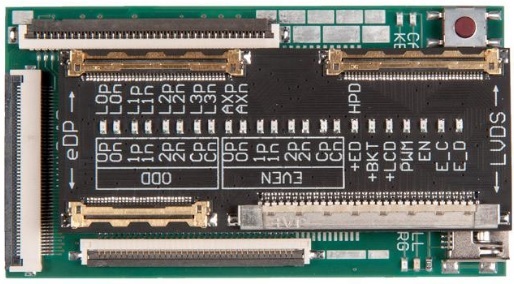 Тестер KFCT Vertyanov; для шлейфов LVDS