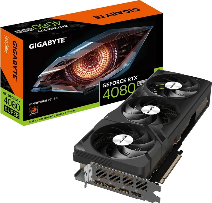 Видеокарта nVidia RTX 4080 SUPER Gigabyte