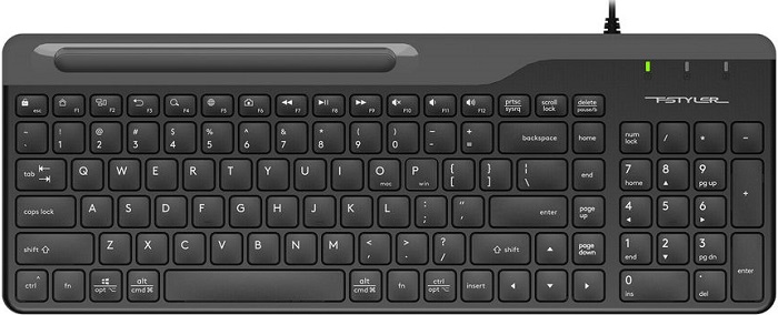 Клавиатура A4Tech Fstyler FK25 Black; мембранная;