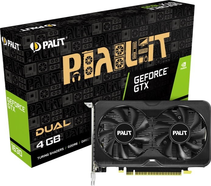 Видеокарта nVidia GTX 1630 Palit PA-GTX1630
