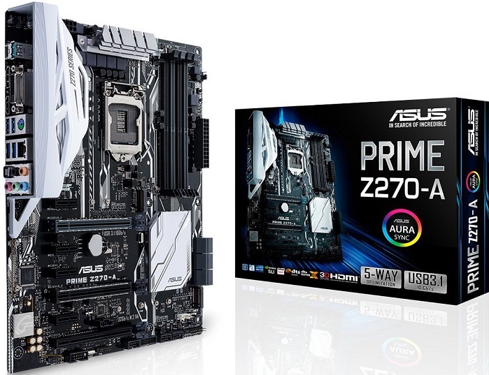 Материнская плата intel Z270 Asus PRIME