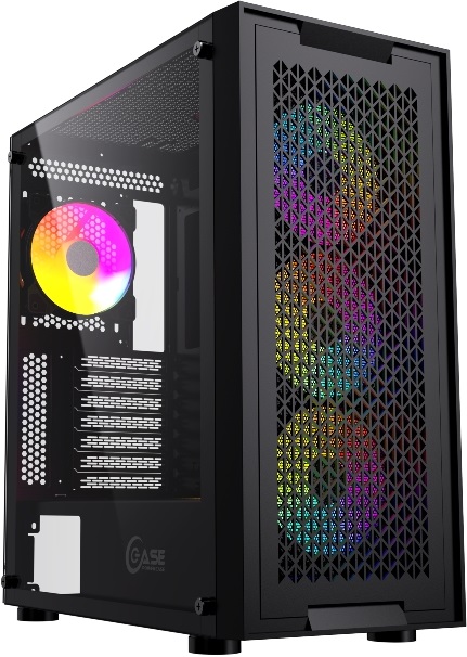 Корпус Powercase Attica X4B (CAEB-L4); eATX;