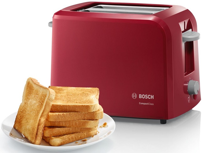 Тостер Bosch TAT3A014; 980 Вт; 6