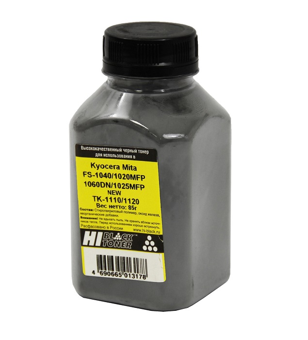 Тонер Hi-Black FS-1040/1020/1060/1025 MFP (TK-1110/1120); для