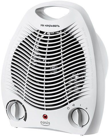 Тепловентилятор Oasis SB-20R; 2000/1000 Вт; 20 Тепловентилятор Oasis SB-20R; 2000/1000 Вт; 20