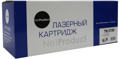 Картридж лазерный NetProduct N-TK-3190; для Kyocera