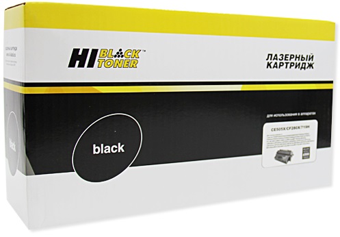 Картридж лазерный Hi-Black HB-CE505X/CF280X/CRG-719; для HP