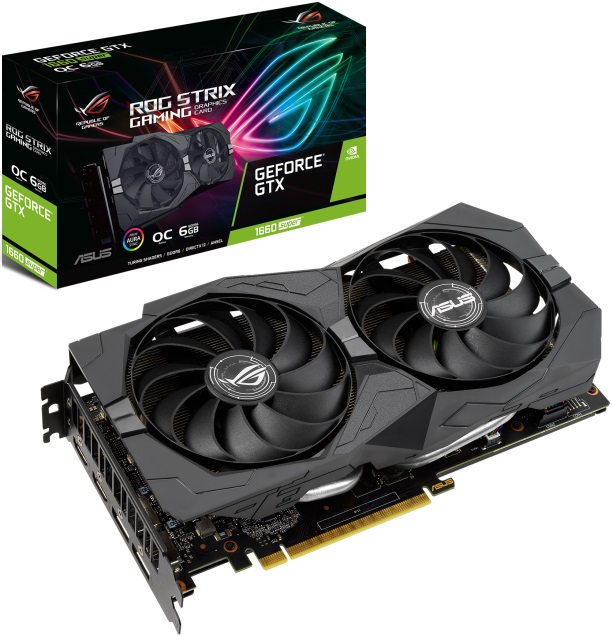 Видеокарта nVidia GTX 1660 SUPER Asus