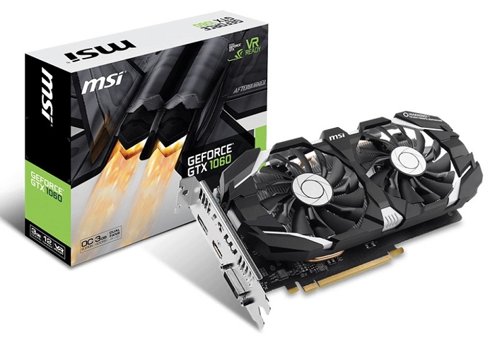 Видеокарта nVidia GTX 1060 MSI GTX