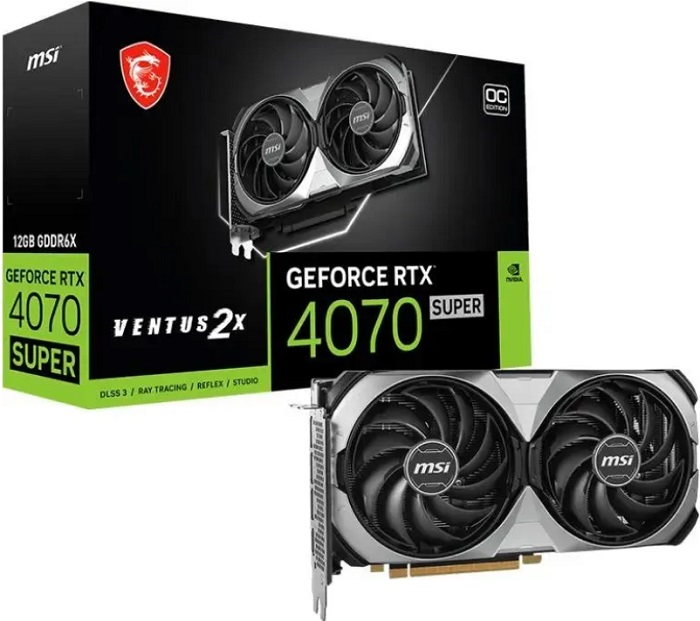 Видеокарта nVidia RTX 4070 SUPER MSI