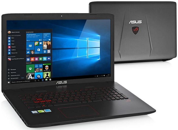 Ноутбук 17.3" Asus GL752VW-T4474T (90NB0A42-M06610); 1920х1080;