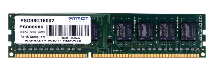 Оперативная память DDR3 8Гб Patriot Signature