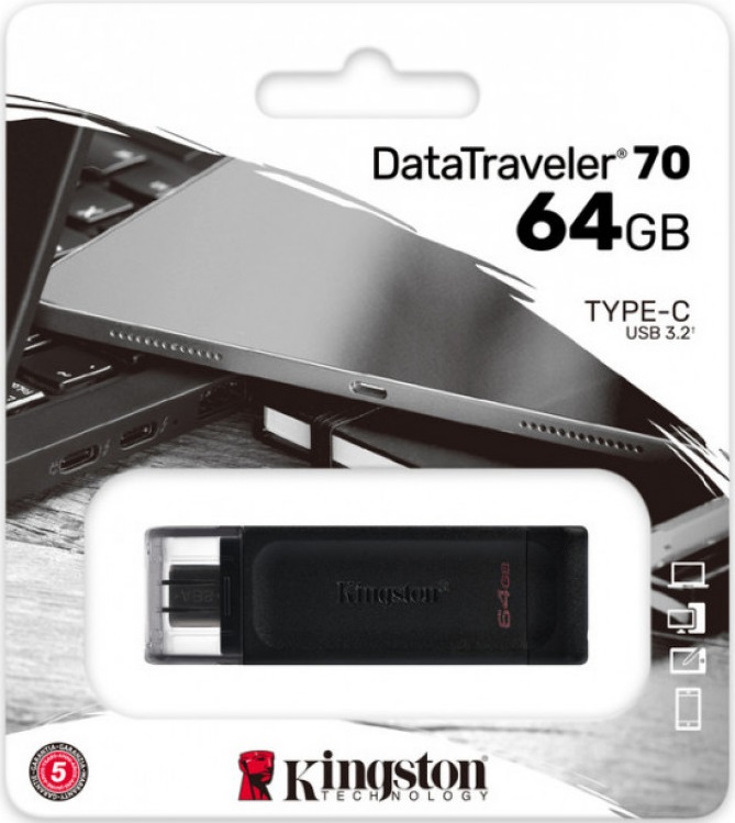 USB-флэш 64 ГБ Kingston DataTraveler 70