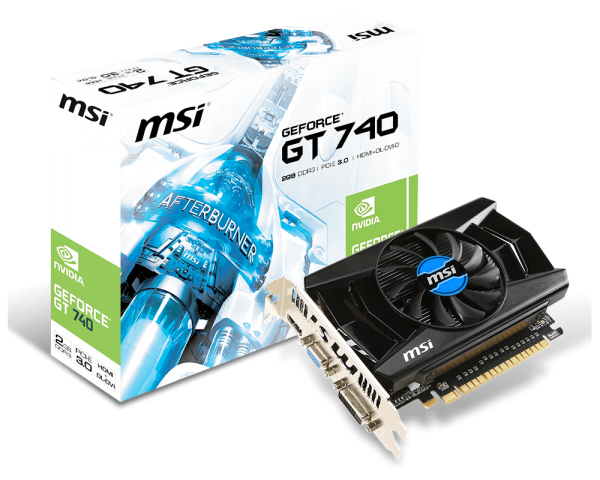 Видеокарта nVidia GT 740 MSI N740-2GD3;