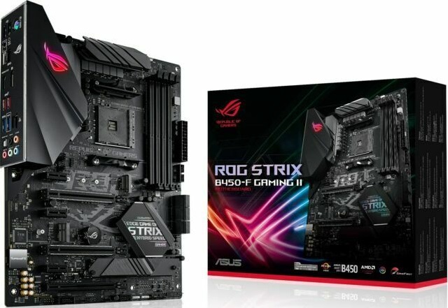 Материнская плата AMD B450 Asus ROG