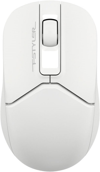 Мышь беспроводная A4Tech Fstyler FG12 White;