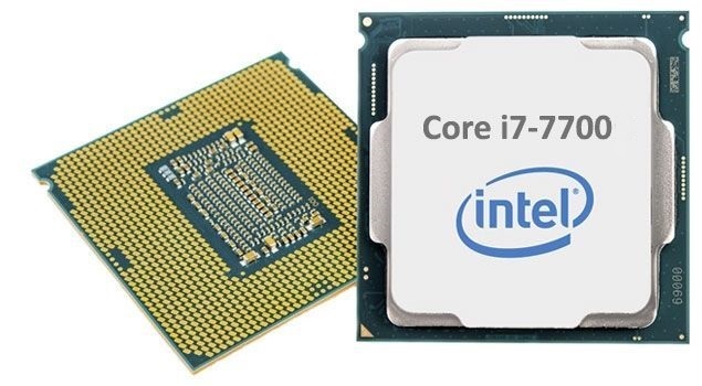 Процессор Intel Core i7 7700; 4x4.2