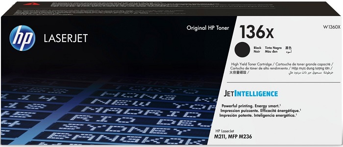 Картридж лазерный HP 136X (W1360X); для