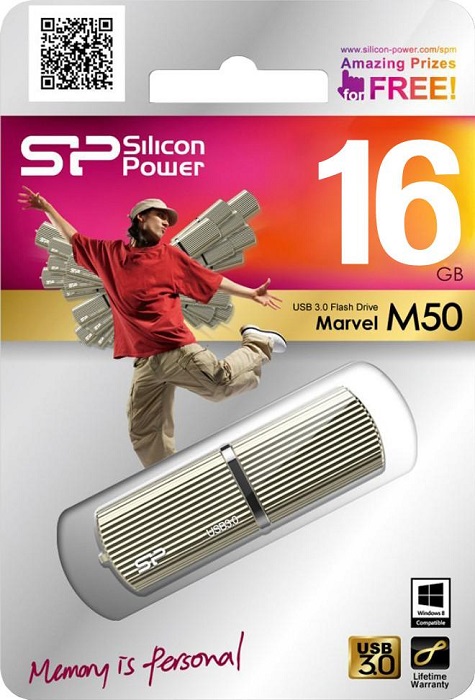 USB-флэш 16 ГБ Silicon Power Marvel