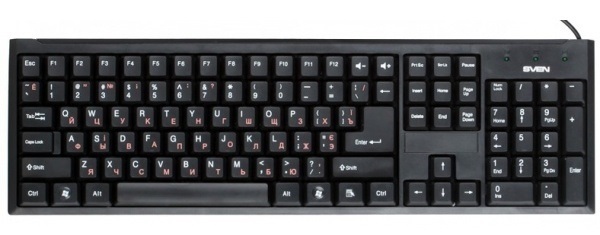 Клавиатура Sven Standard 303 Power (SV-03100303PU);