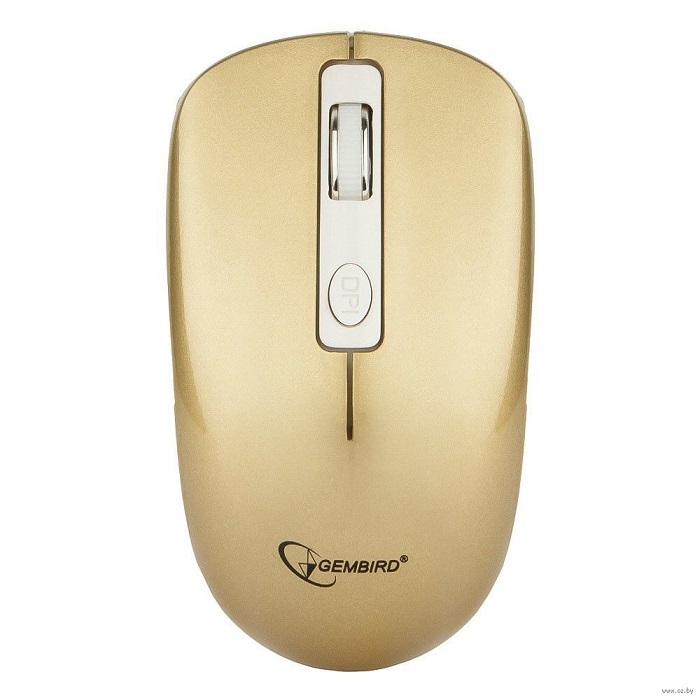 Мышь беспроводная Gembird MUSW-400-G; 4 кнопки;