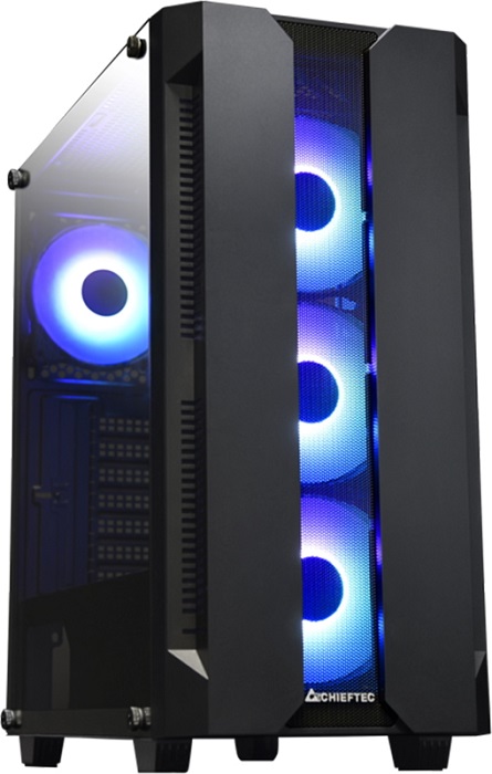 Корпус Chieftec Hunter (GS-01B-OP); ATX; Midi-Tower;