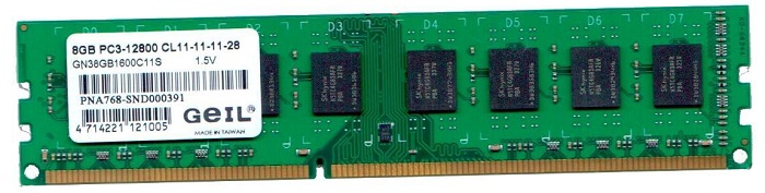 Оперативная память DDR3 8Гб Geil (GN38GB1600C11S);