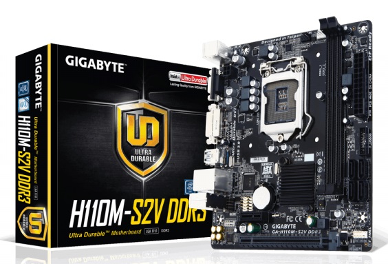 Материнская плата intel H110 Gigabyte GA-H110M-S2V;