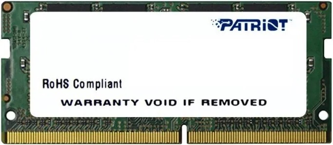 Оперативная память SO-DIMM DDR4 8Гб Patriot