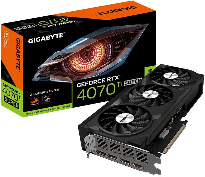 Видеокарта nVidia RTX 4070Ti SUPER Gigabyte