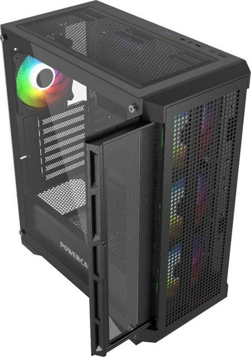 Корпус Powercase Ultimate Black (CUB-A4); ATX;