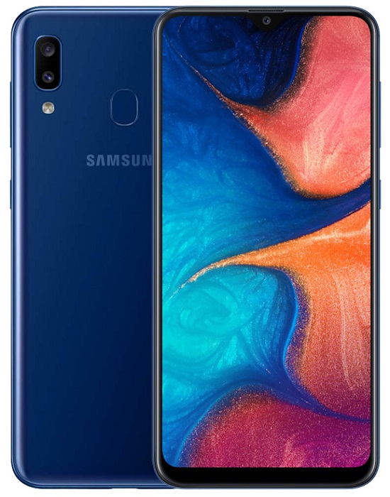 Смартфон Samsung Galaxy A20 3/32Гб Blue