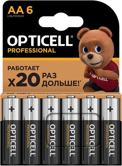 Батарейка AA OPTICELL Professional (5052003); щелочная;