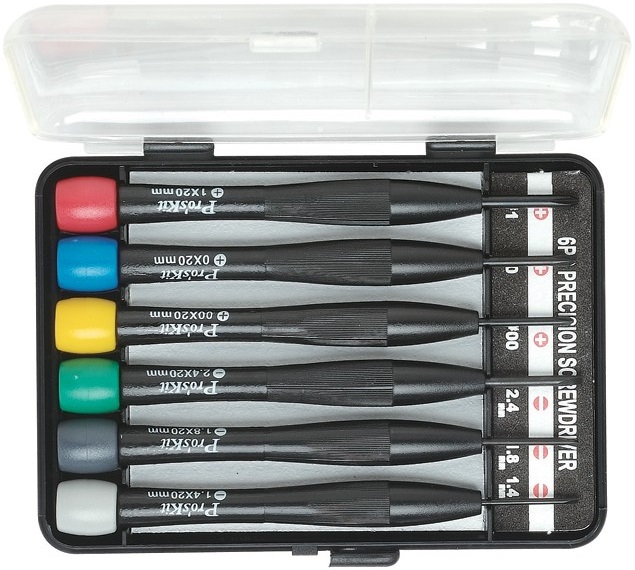 Набор отверток ProsKit 8PK-2061; 3 крестообразных/