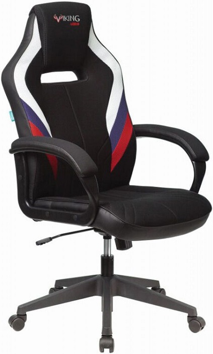 Кресло для геймеров Бюрократ VIKING-3/AERO-WH-BLUE-RED; до