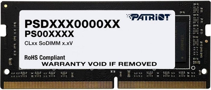 Оперативная память SO-DIMM DDR4 16Гб Patriot