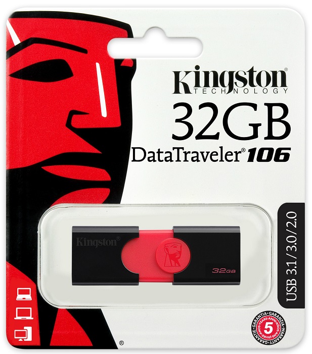 USB-флэш 32 ГБ Kingston DataTraveler 106