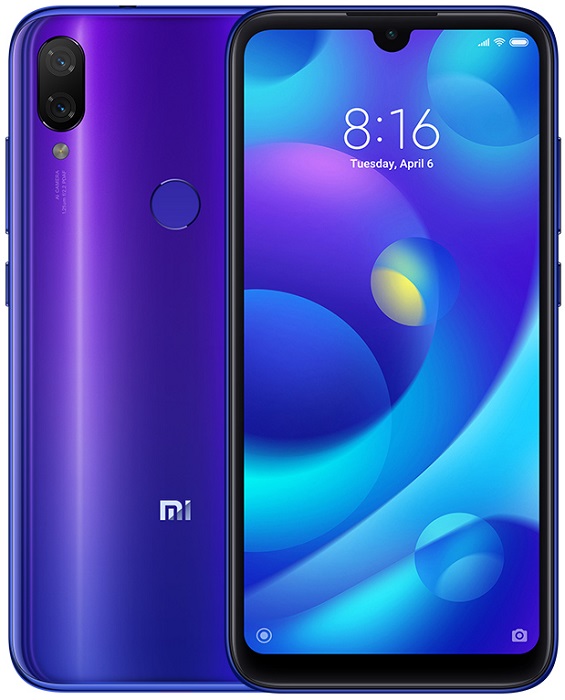 Смартфон Xiaomi Mi Play 4/64Гб Neptune