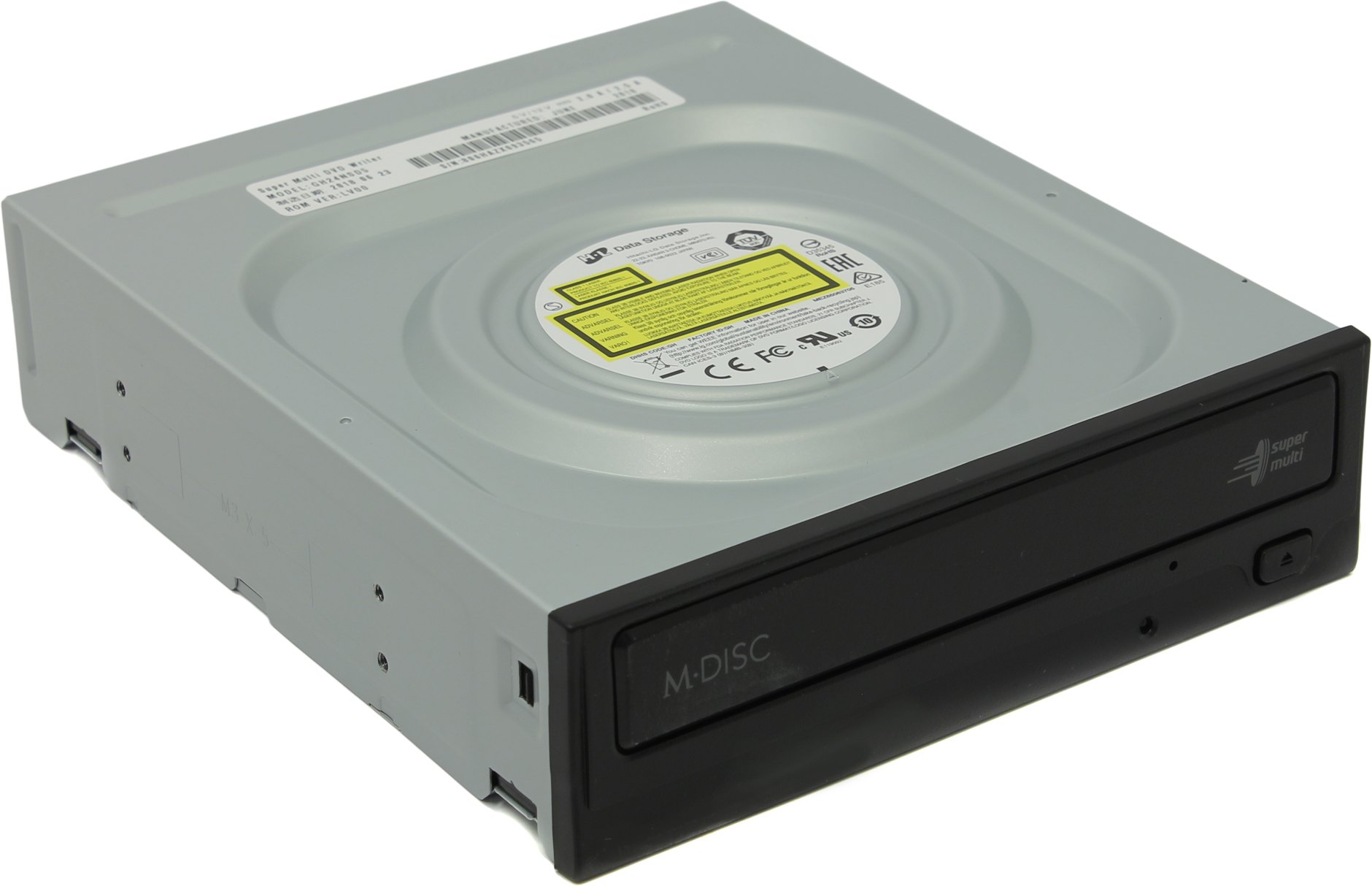 Привод DVD-RW LG GH24NSD5; SATA; 24x/16x;