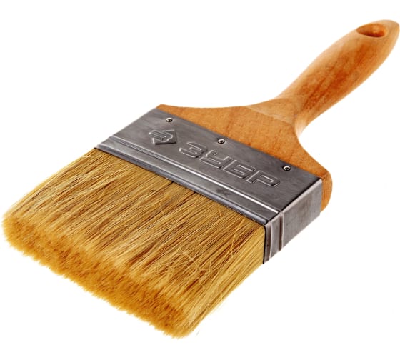 Кисть плоская 100 мм Зубр 4"