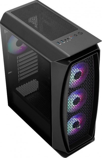 Корпус AeroCool Aero One Frost-G-BK-v1 (4710562752328); Корпус AeroCool Aero One Frost-G-BK-v1 (4710562752328);