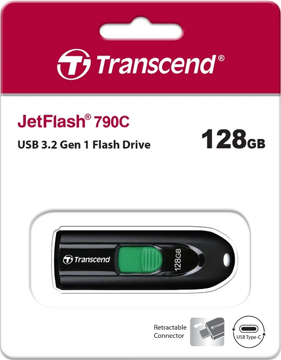 USB-флэш 128 ГБ Transcend 790C (TS128GJF790C);