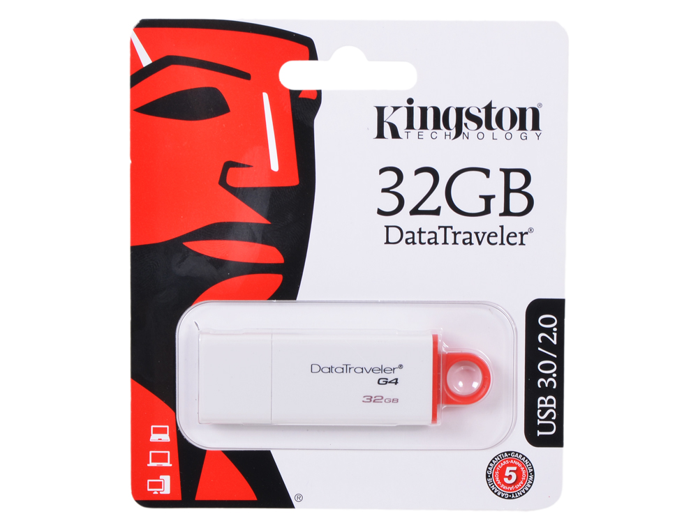 USB-флэш 32 ГБ Kingston DataTraveler G4